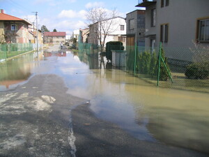 Povodeň 2006 - stav 2. 4. 2006 - 12:00 hod.