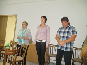 První schůzka v nových prostorách klubu na OÚ - říjen 2016