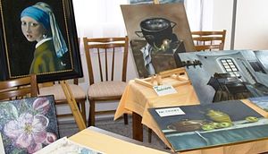 Výstava rukodělných prací prosinec 2017